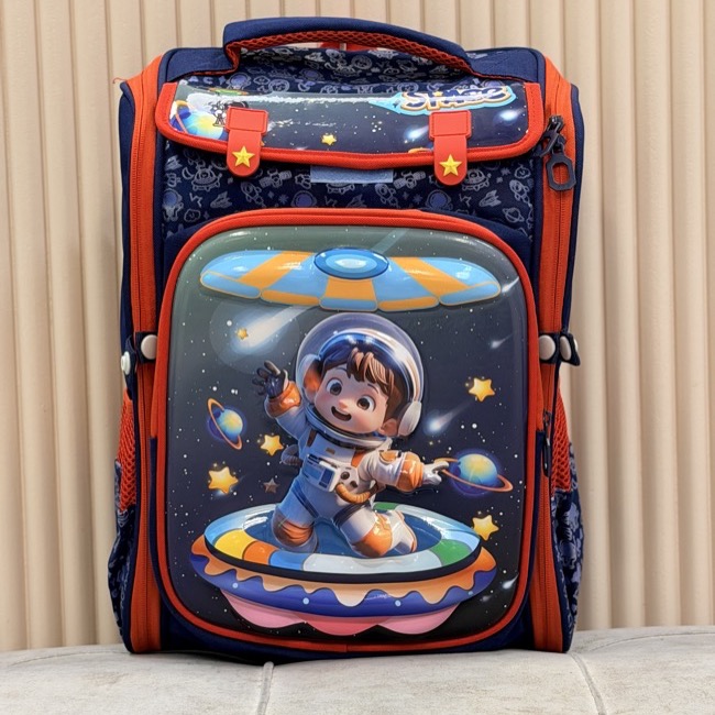 کوله پشتی بچگانه صندوقی طرح Space از K-Z کد 40616025