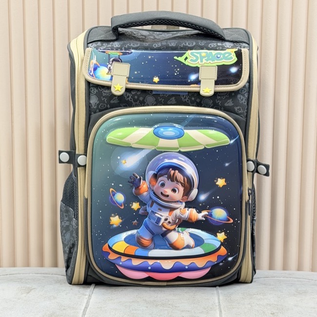 کوله پشتی بچگانه صندوقی طرح Space از K-Z کد 40616024