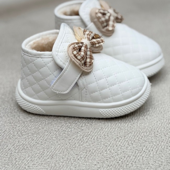 بوت بچگانه شنل دوزی طرح پاپیون از توباکو کد 40925042